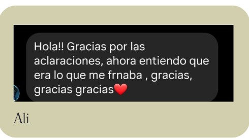 Testimonio de Ali